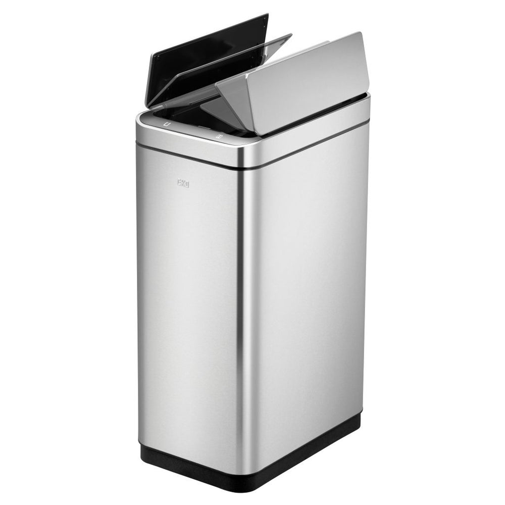 Eko deluxe fantoomsensor afvalbak 30l mat RVS