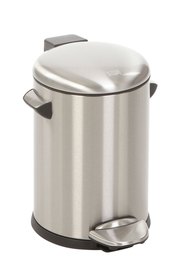 Eko belle deluxe pedaalemmer 3l - mat rvs