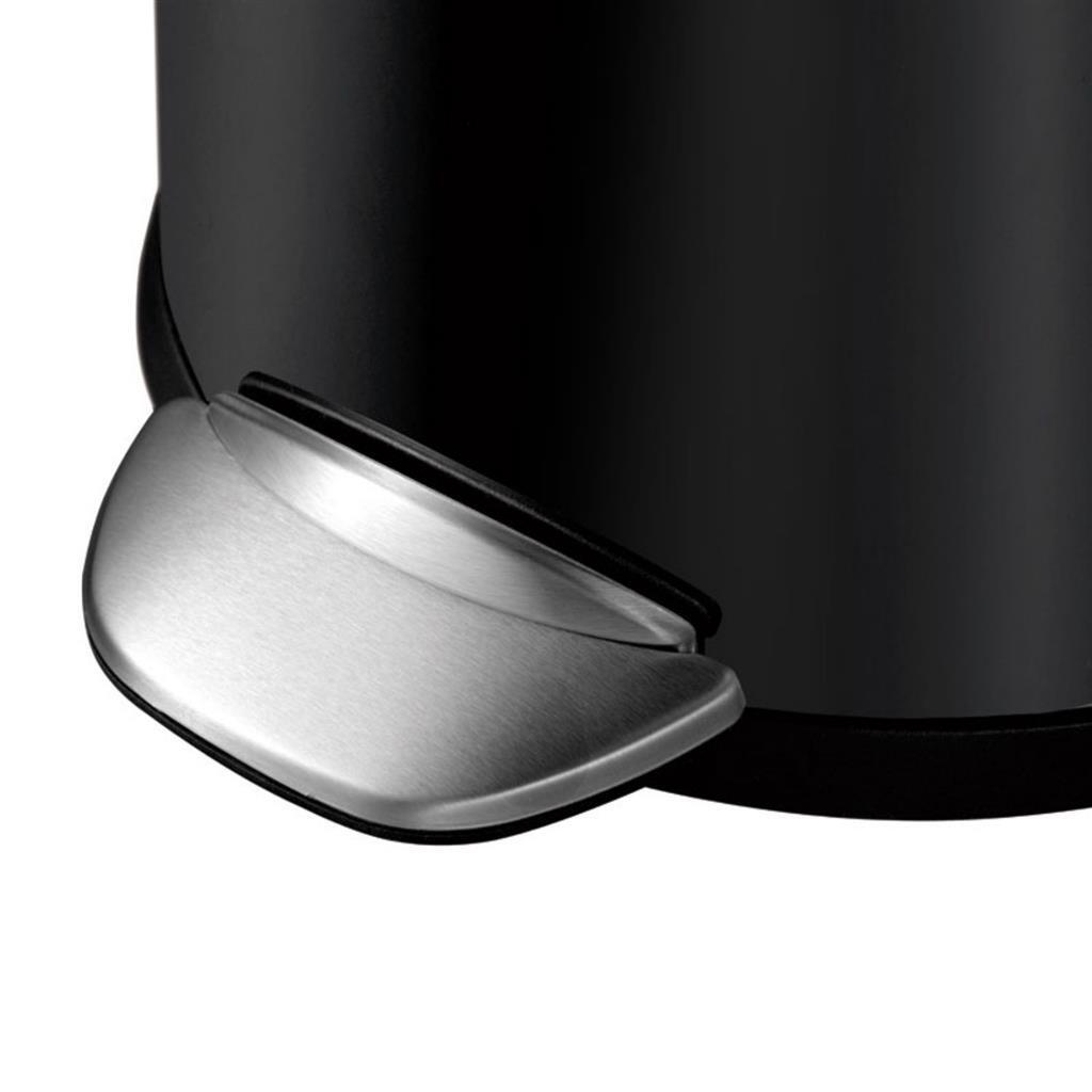 Eko vepa bakken belle deluxe pedaalemmer 3l zwart zilver