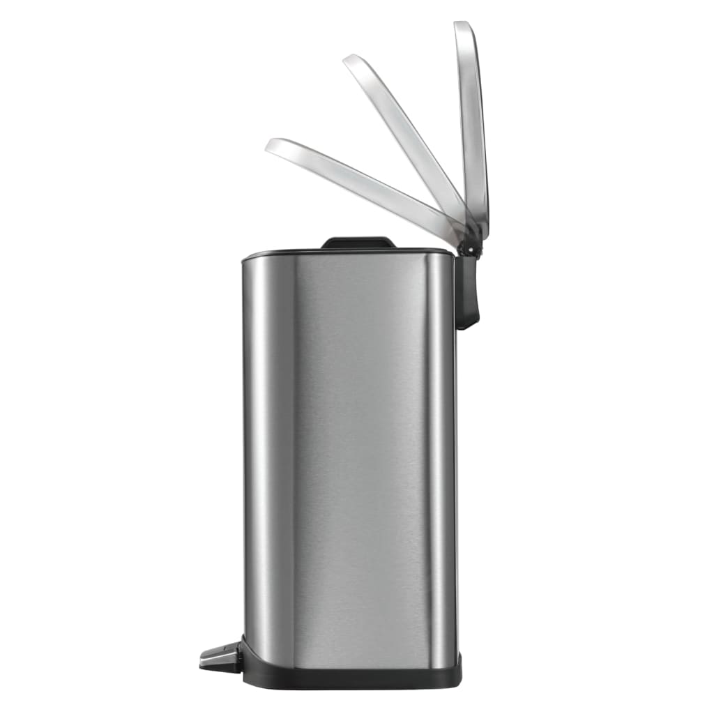 Eko pedaalemmer della 35 l matzilverkleurig