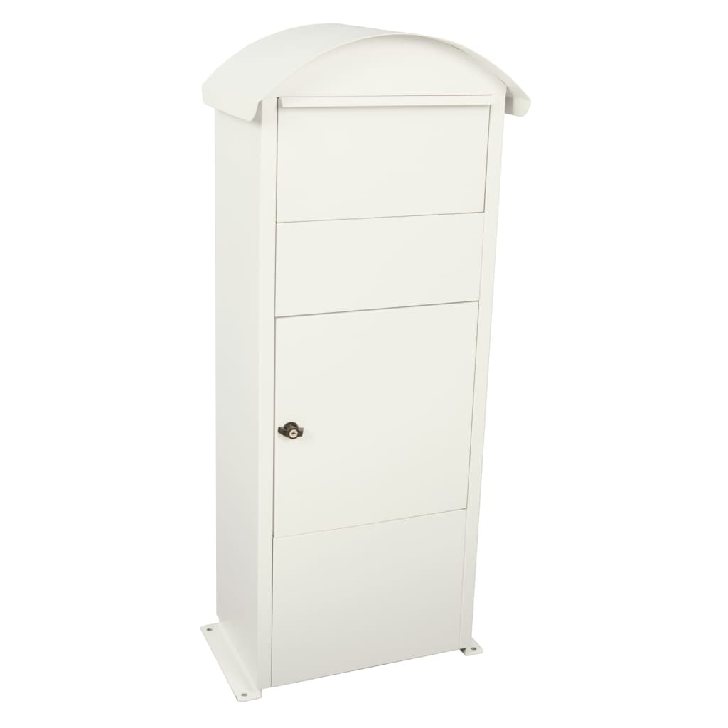V-deel pakketbox victoriaans wit