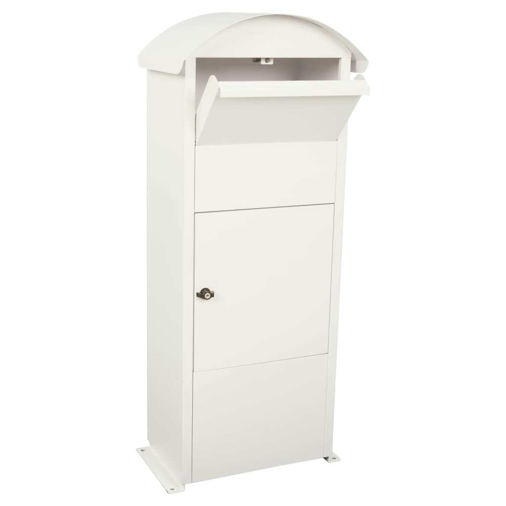 V-deel pakketbox victoriaans wit