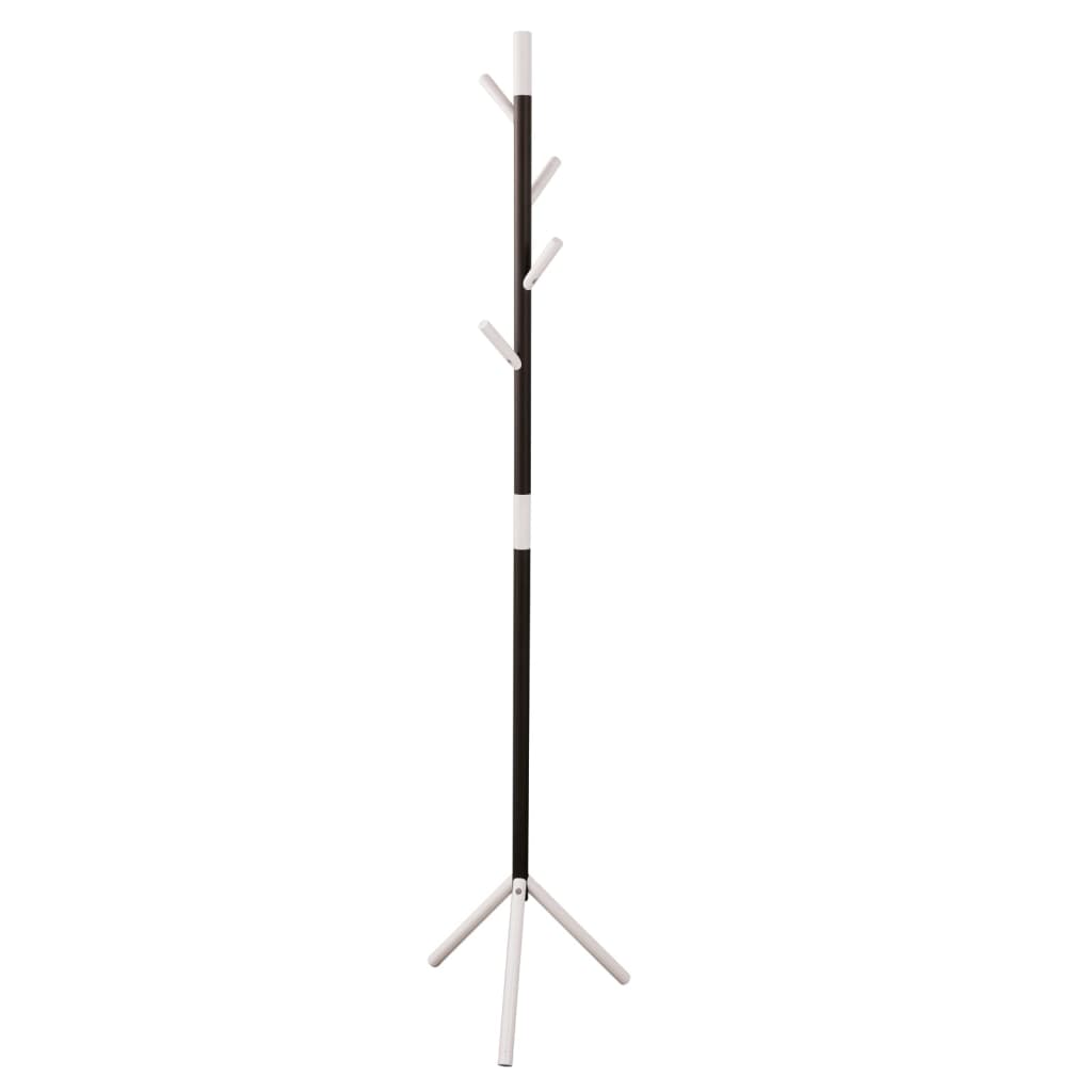 V-deel kapstok linair staand met 4 haken 180 cm wit
