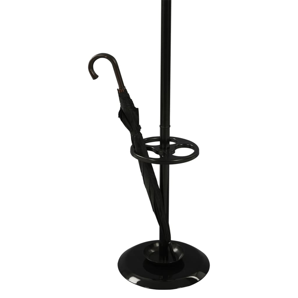 V-Part V-Part Kapstok staand met 8 haken Porselein 178 cm zwart