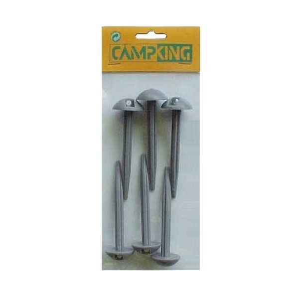 Campingking 6x grondzeilpen 10cm