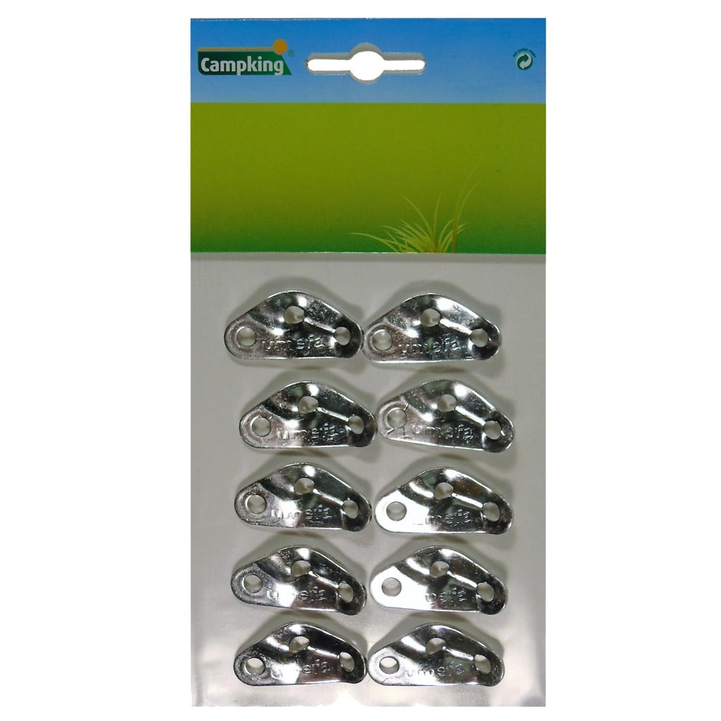 Campingking Campingking 10x Aluminium Driegatssleutel