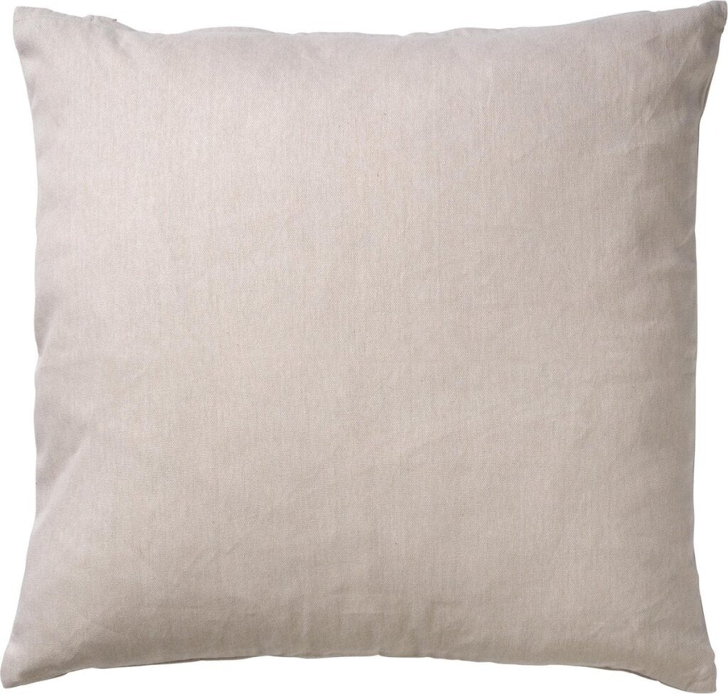Dutch decor james sierkussen 45x45 cm duurzaam katoen effen kleur puimsteen beige inclusief binnen kussen
