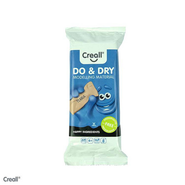 Creall do dry boetseerklei conserveringsvrij terra, 500gr.