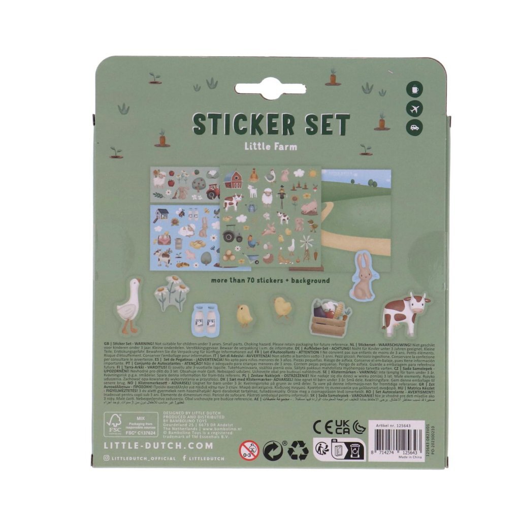 Little Dutch stickerset boerderij