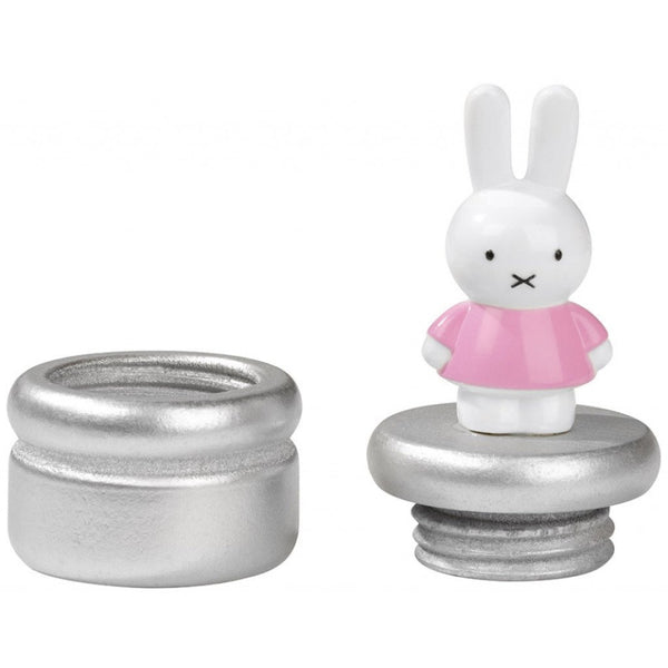 Miffy wooden milk tooth box pink silver