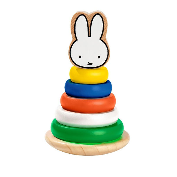 Miffy wooden stacking tower