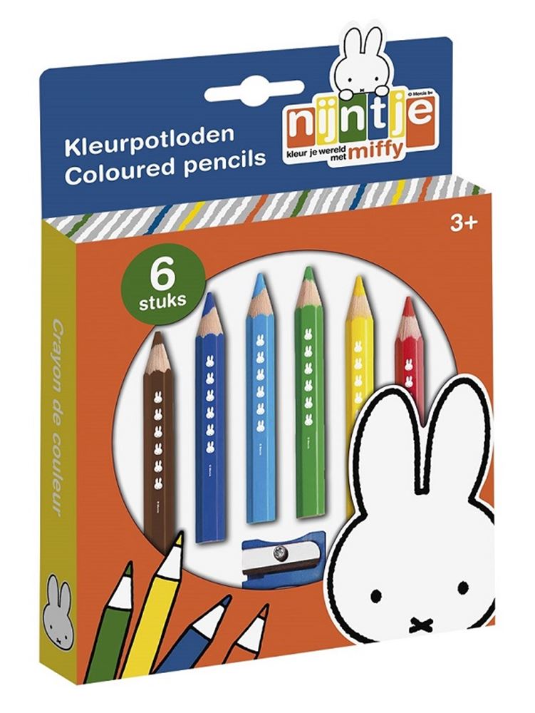 Bambolino toys nijntje houten kleurpotloden. 3+