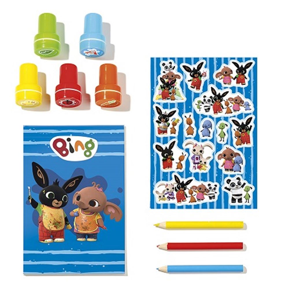 Bing stempelset. 3+. 23x26x2 cm