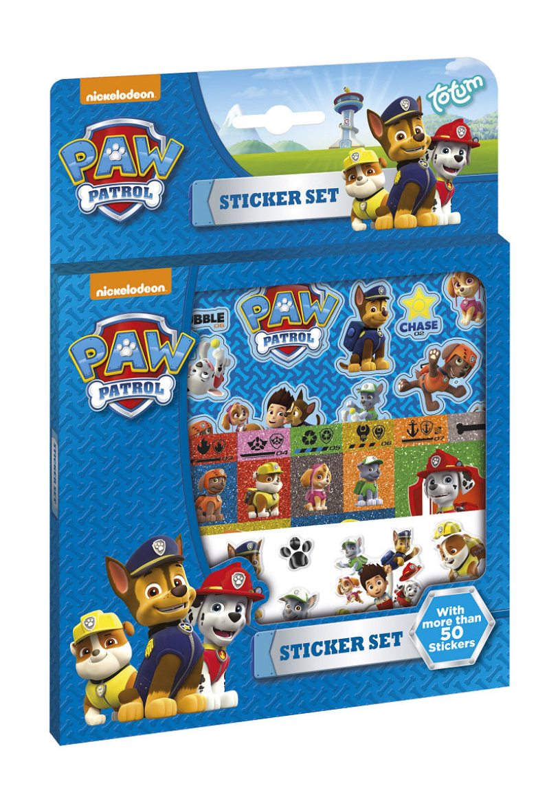 Totum paw patrol stickerset