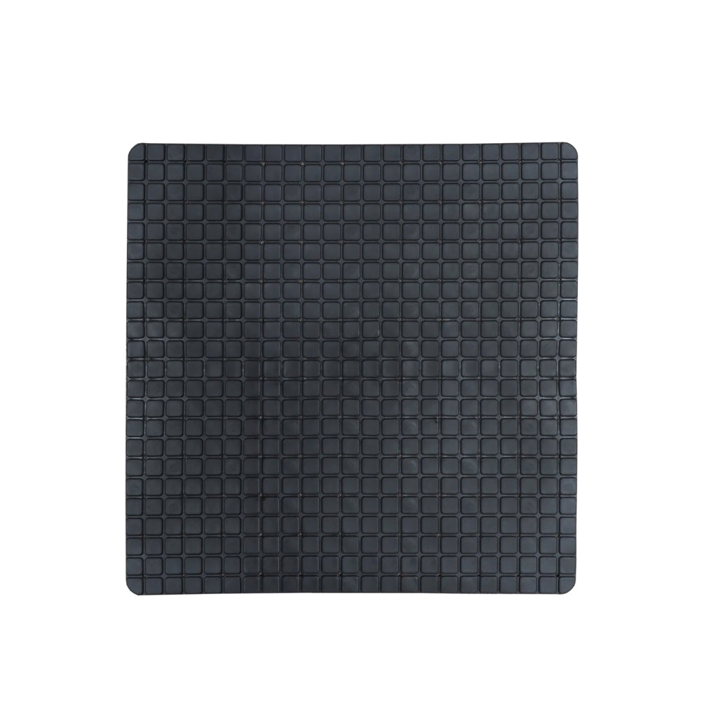 Dutch house antislip douchemat 55x55 cm zwart