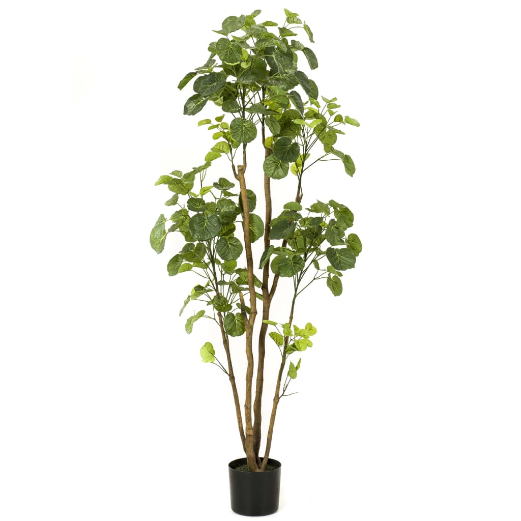 Smaragdgroene kunstboom in pot aralia 160 cm