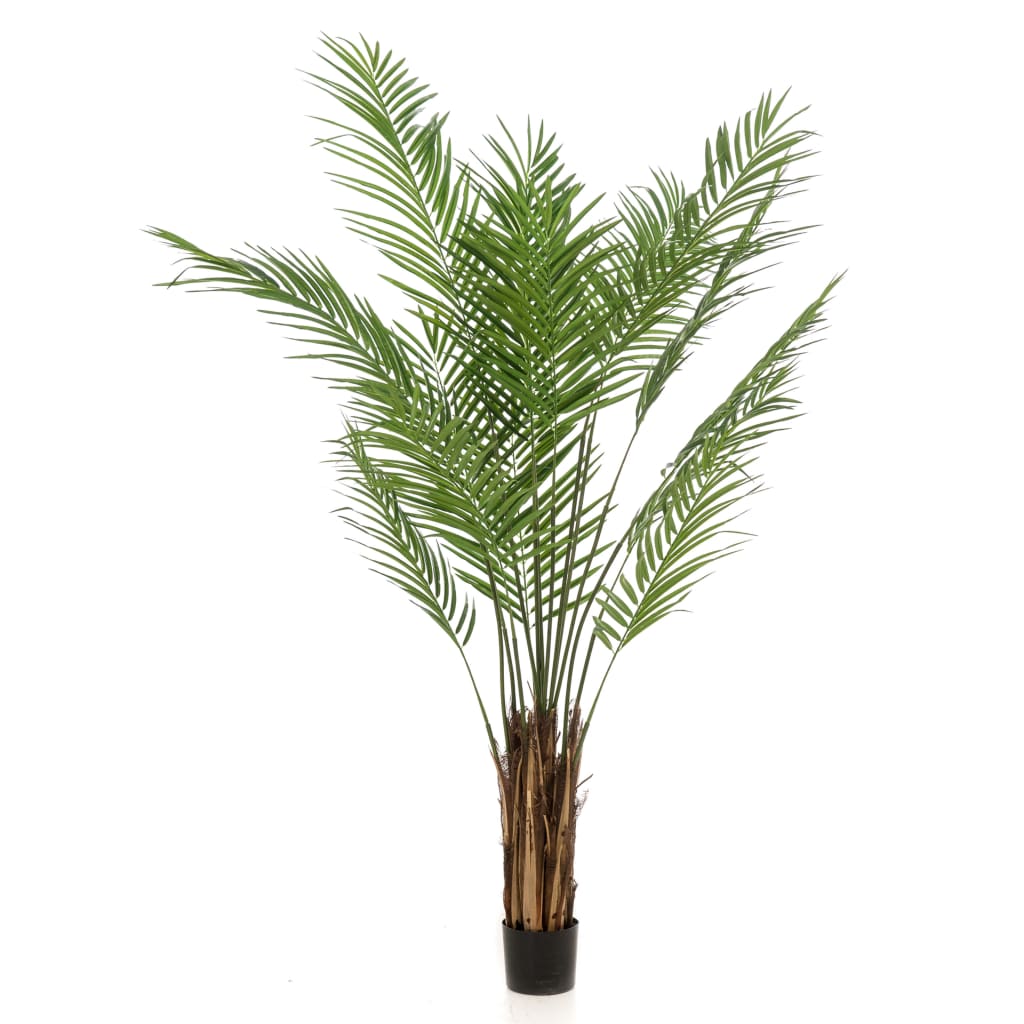 Smaragd kunstboom goudpalm 180 cm groen