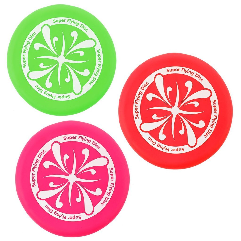 Toi-toys air superflexibele rubber frisbee 17 cm verschillende uitvoeringen