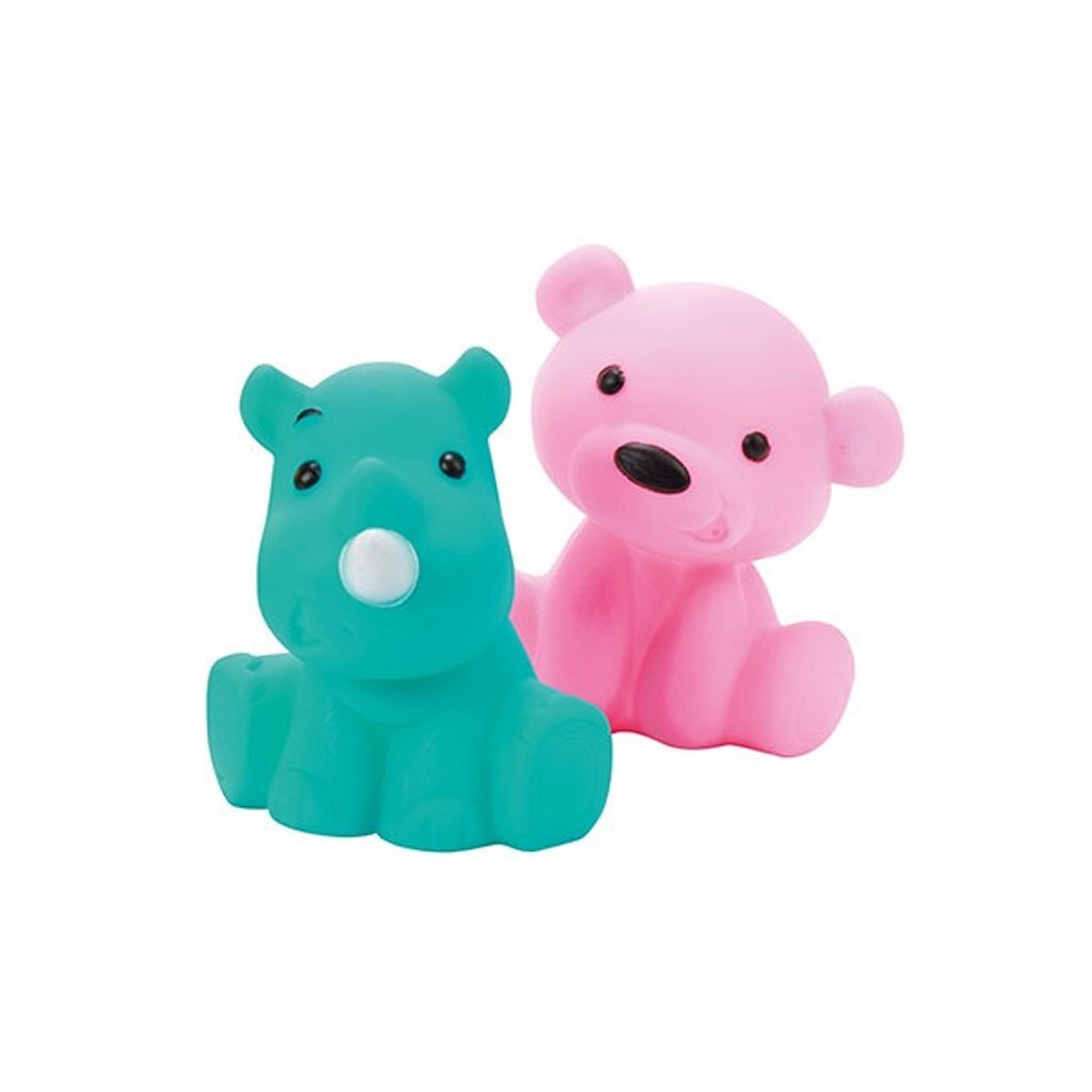 Kleine sterren baby stapelblokken 6 stuks + 2 dieren