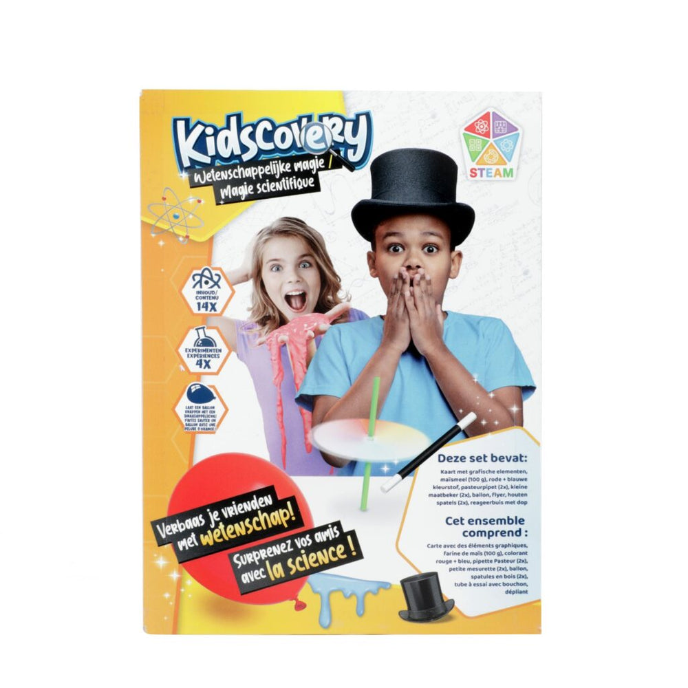 Kidscovery wetenschap magie
