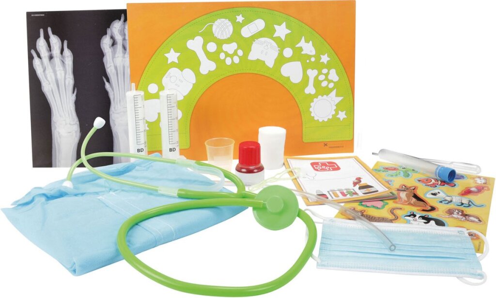 Kidscovery experiment dierenarts set xl