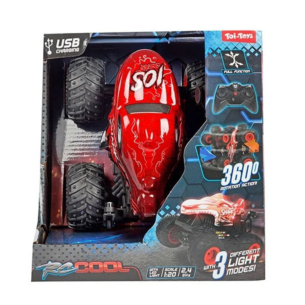 Toi-toys rc-coole monstertruck 1:20 + licht assorti