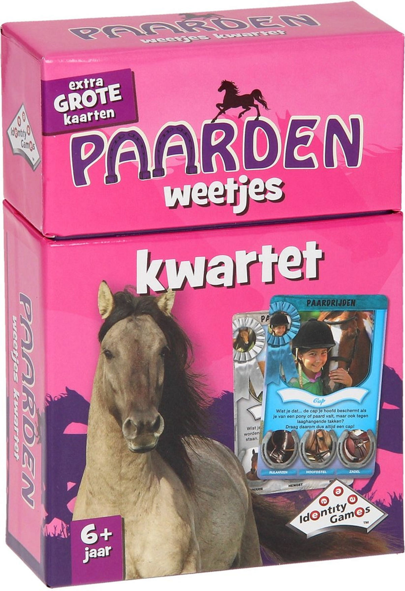 Identity games paarden weetjes kwartet
