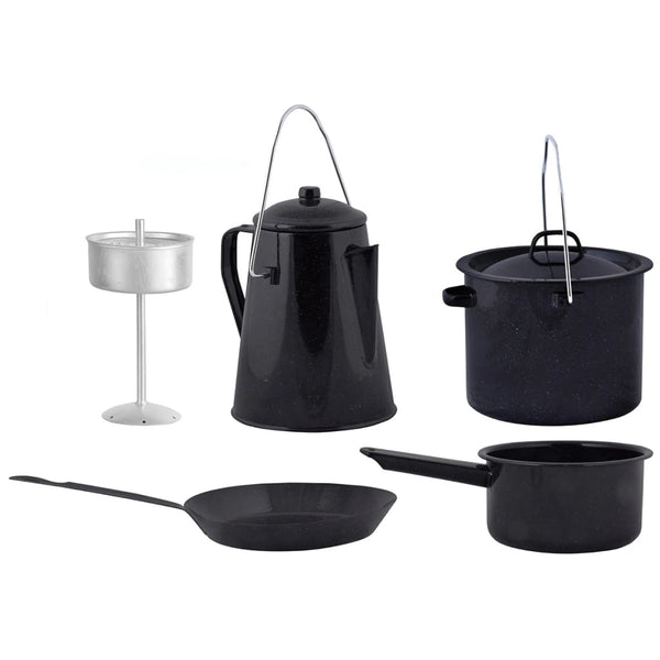 Esschert Design Esschert Design Kampvuur kook set 4-delig FF215