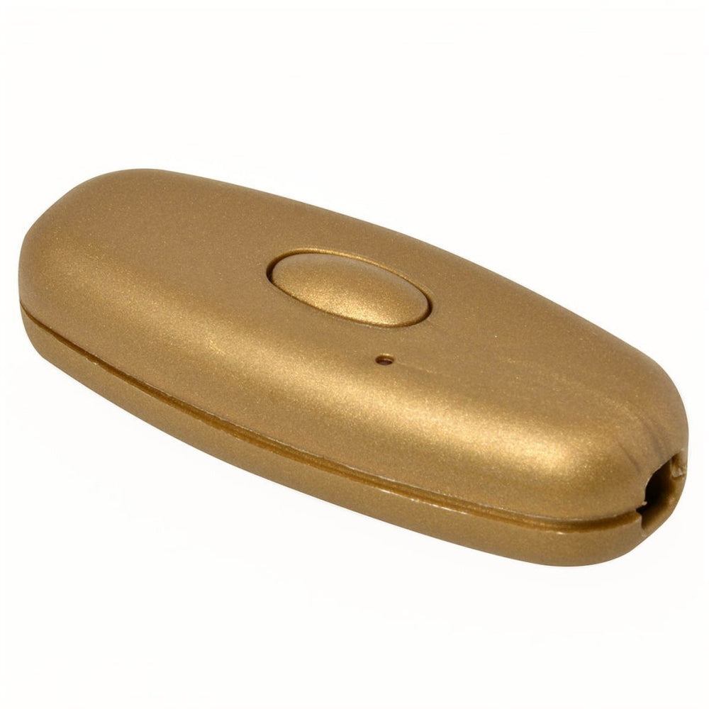 Basis snoerdimmer goud