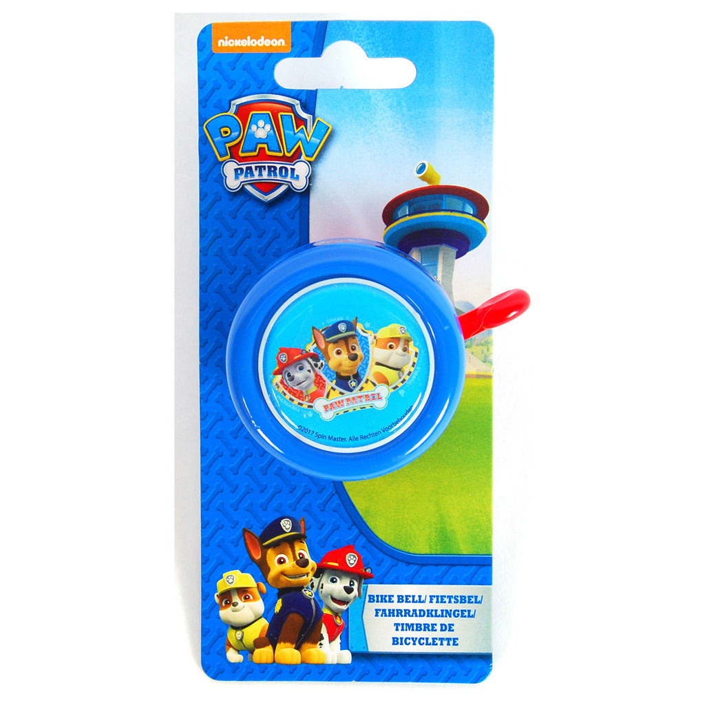 sonnette de vélo Paw Patrol bleu 54 mm
