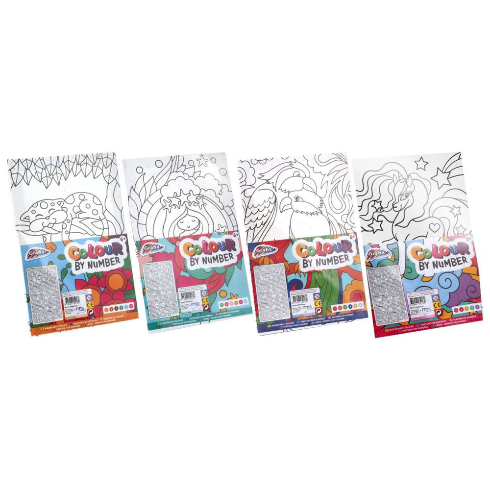 Grafische schilder op nummer