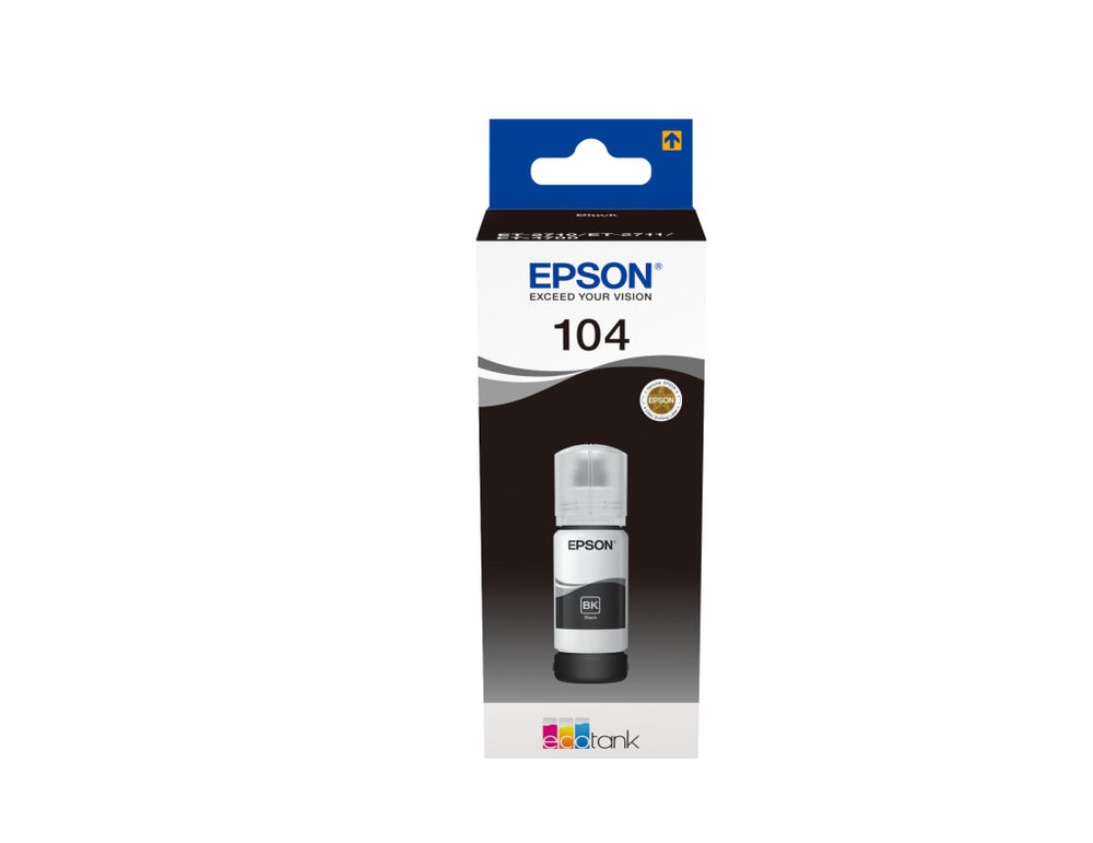 Epson inktnavulling 104 origineel zwart