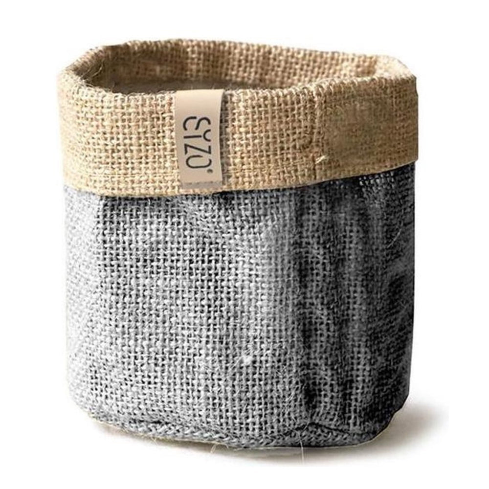 Sizo Sizo waterdichte Plantenzak van Jute 13 cm Grijs