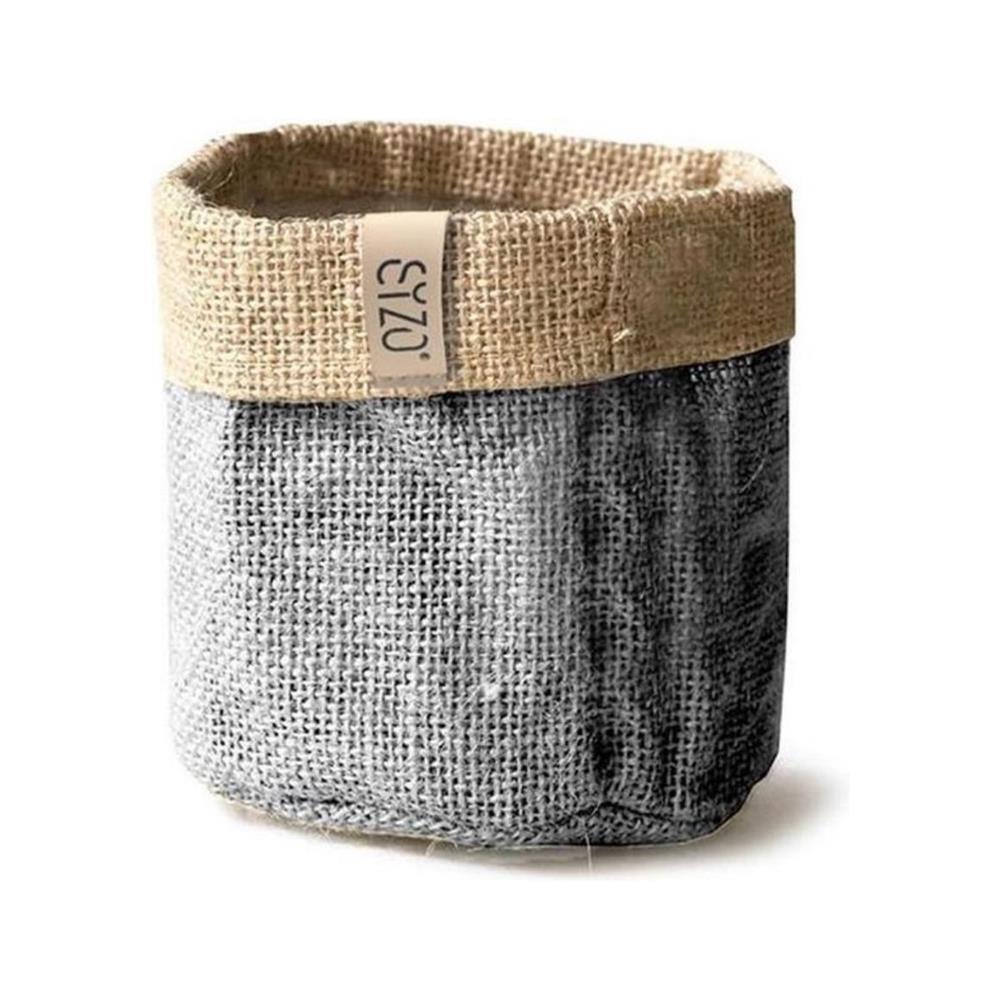Sizo Sizo waterdichte Plantenzak van Jute 15 cm Grijs