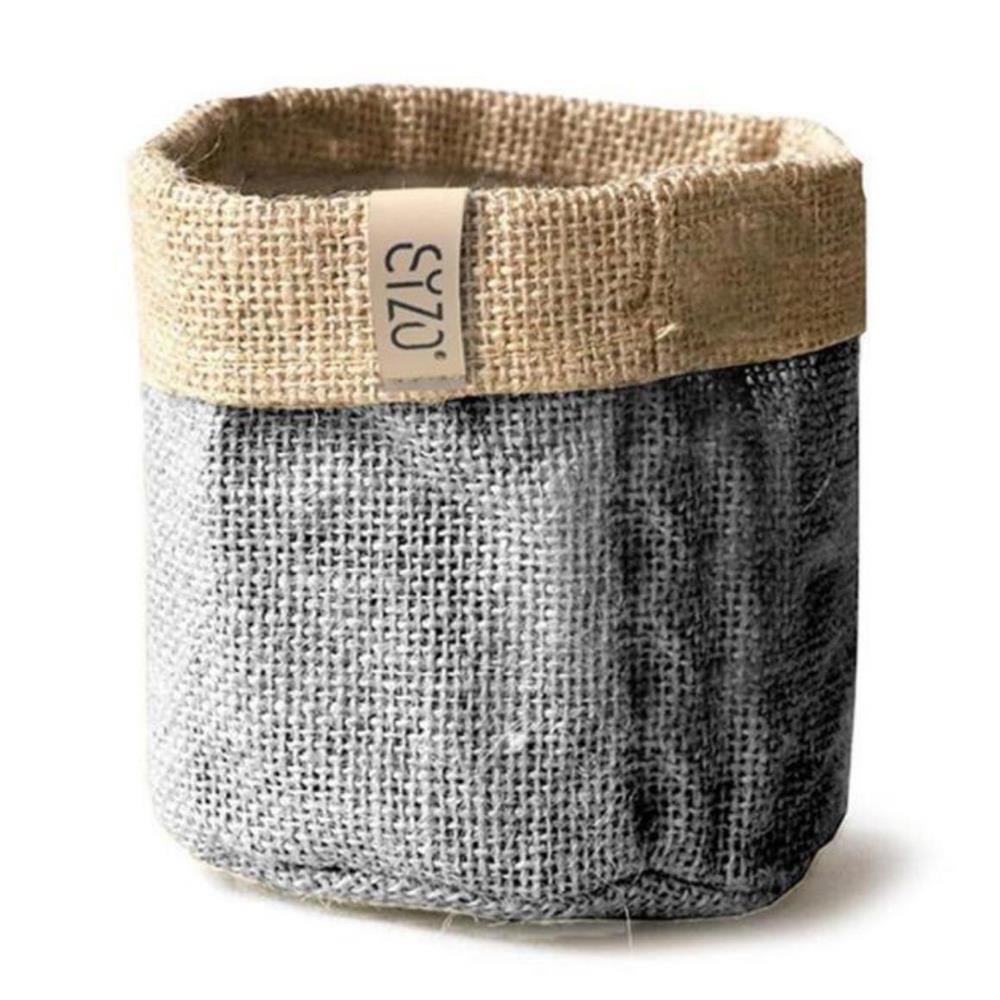 Sizo Sizo waterdichte Plantenzak van Jute 30 cm Grijs