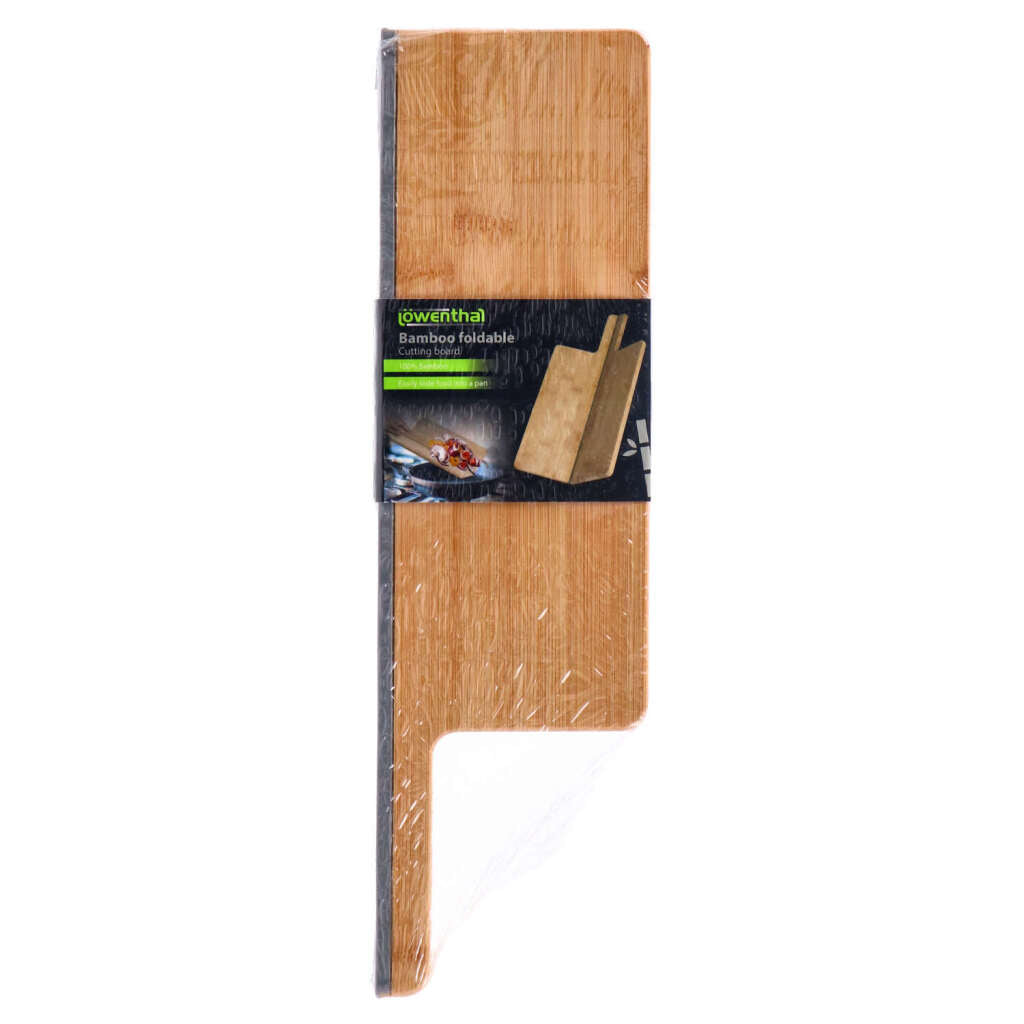 Lowenthal bamboe snijplank vouwbaar 25x30 cm