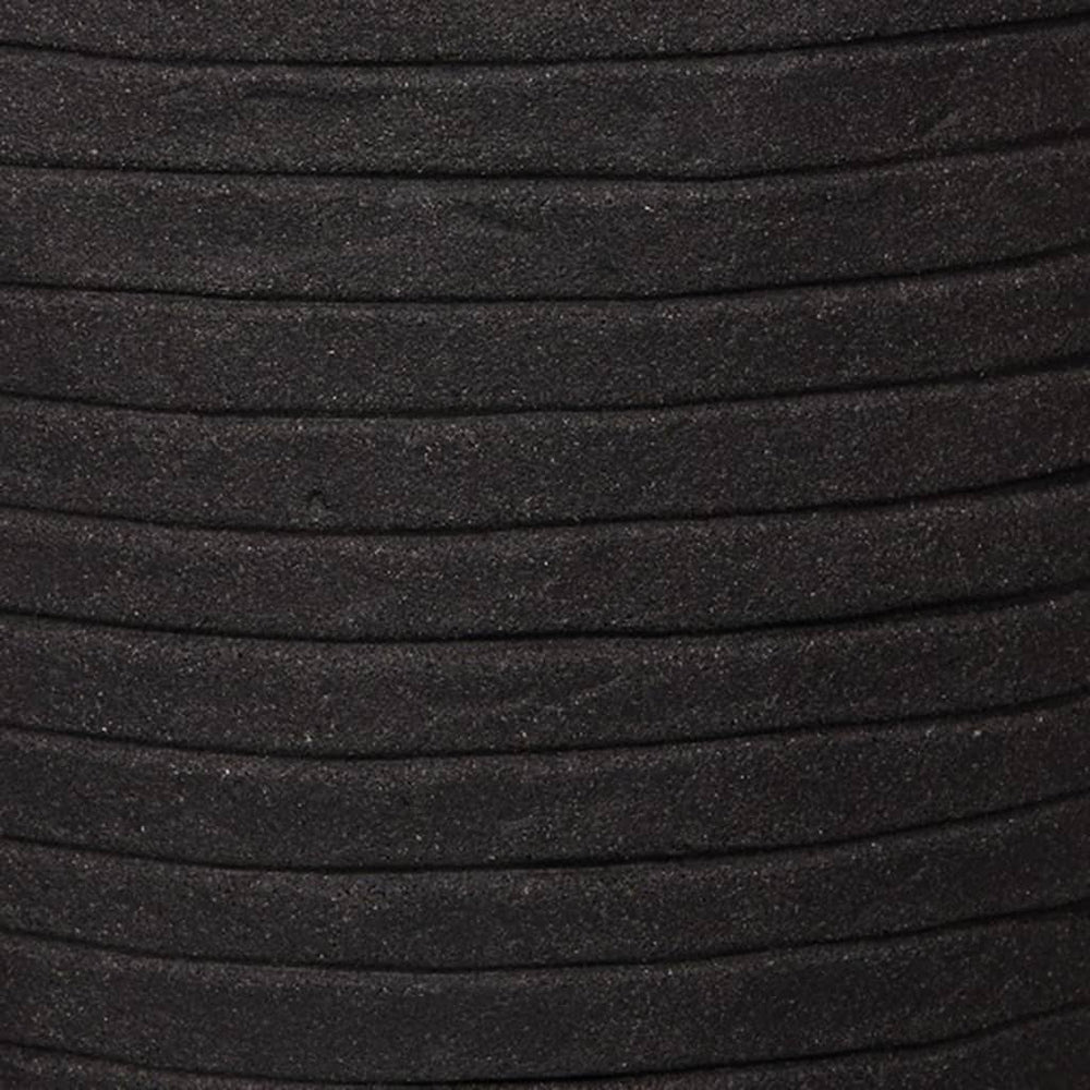 Capi plantenbak nature row vierkant 40x40 cm zwart kblro903