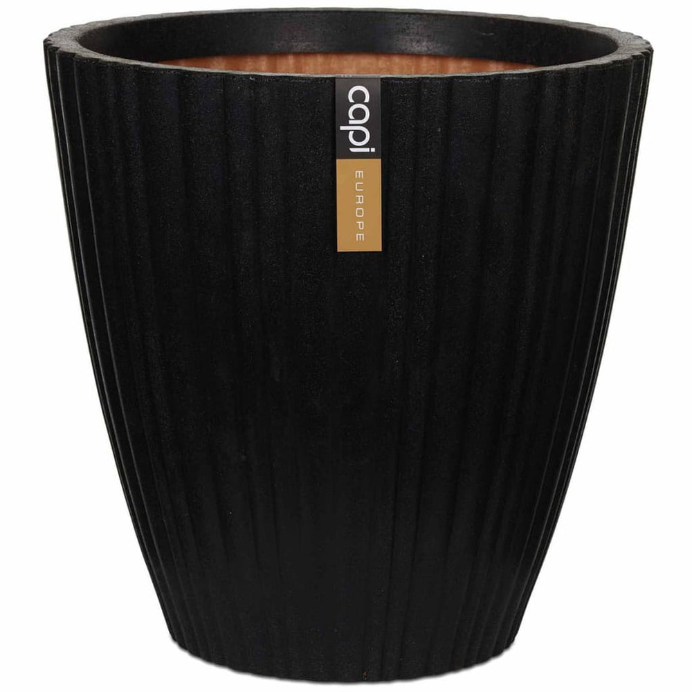 Capi Capi Bloempot Urban Tube kranen 40x40 cm zwart KBLT801