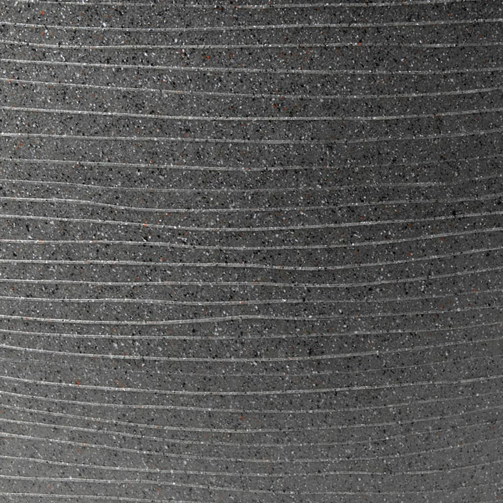 Capi bloempot arc granite laag 61x25 cm antracietkleurig