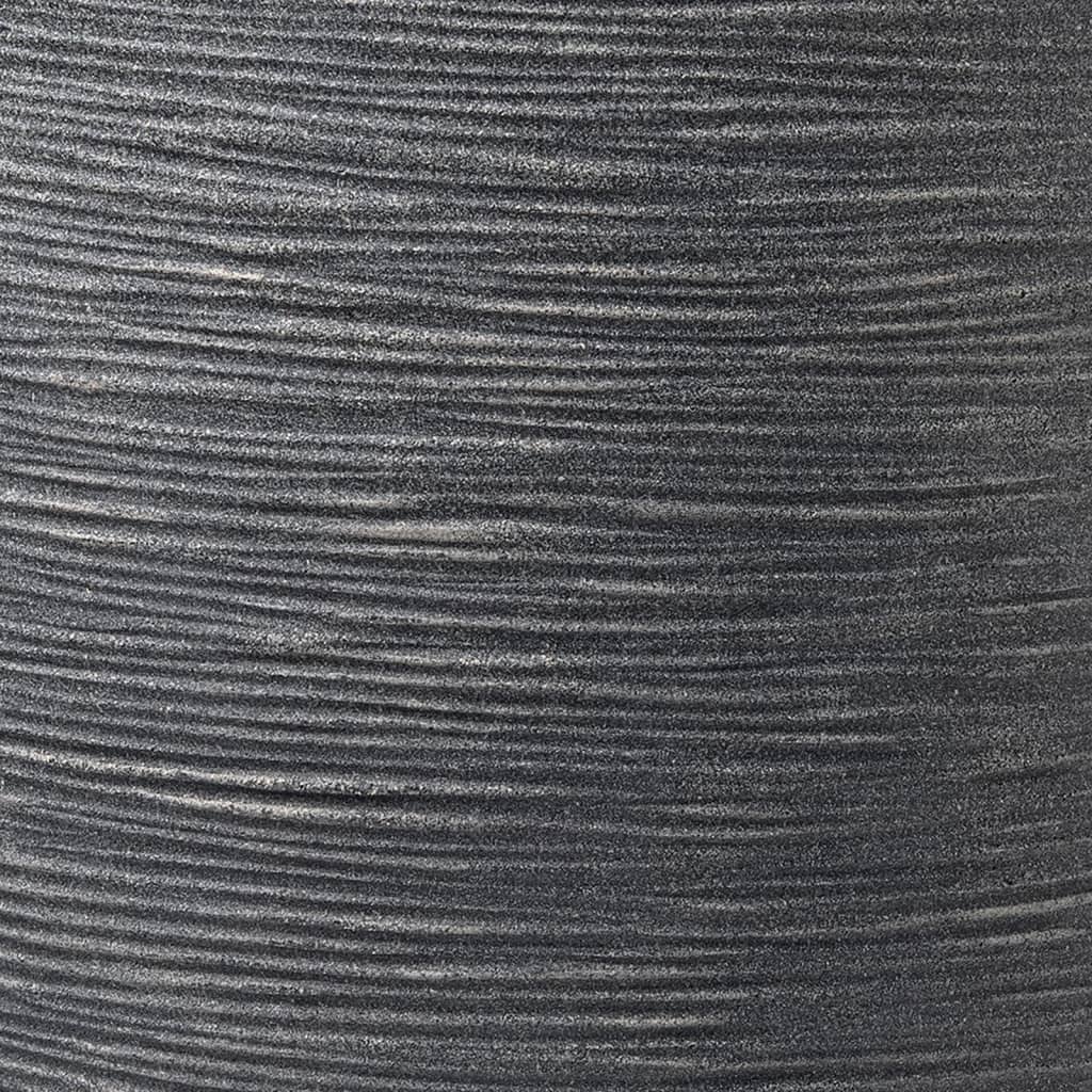 Capi plantenbak afvalrib laag elegant 34x46 cm grijs