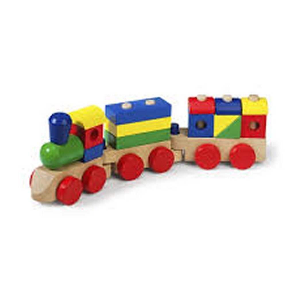 Eenvoudig voor kinderen bouwtrein eenvoudig