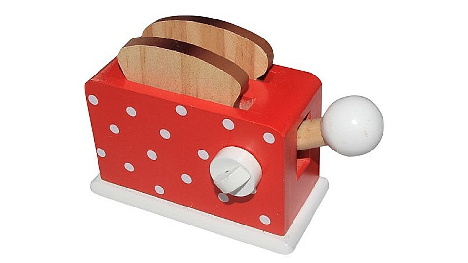 Simply for kids houten component + brood rood