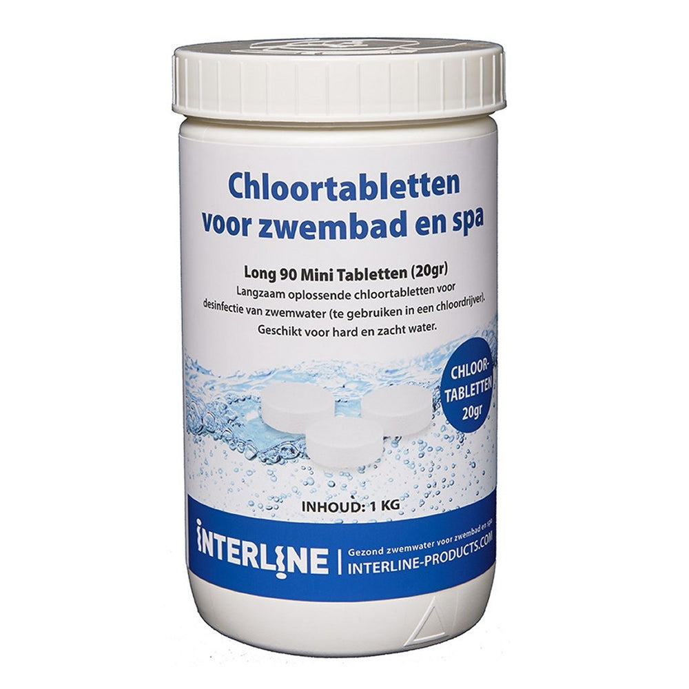 Interline Chloortabletten Lang90 20gram 1kg