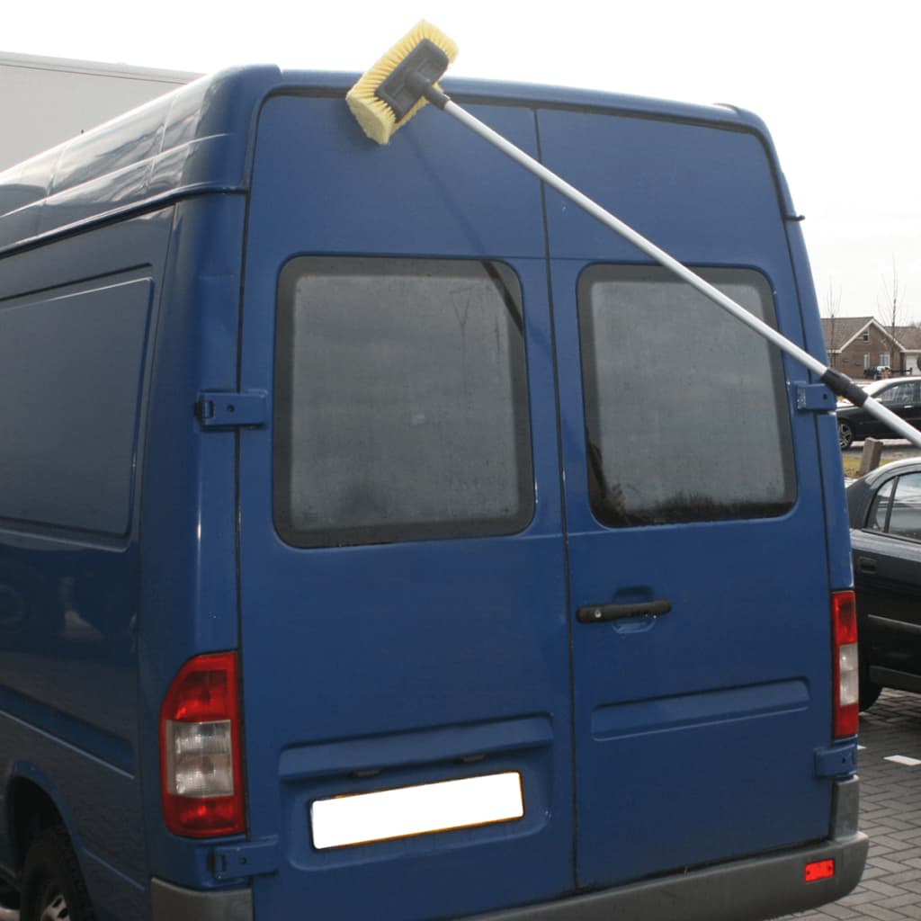 Proplus wasborstel met telescopische staal 3d 2,4 m 150685