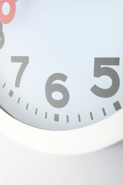 Nextime ne-3999ar wandklok dia. 35 cm, geborsteld aluminium, #039;station #039;