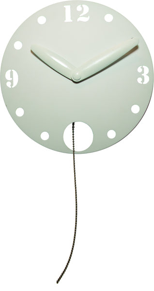 Nextime ne-3102 wandklok 30x55,5cm kunststof, #039;waggle #039;