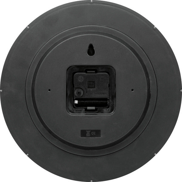 Nextime nx-7320 wandklok nxt diameter 30cm kunststof wit, witte wijzerplaat