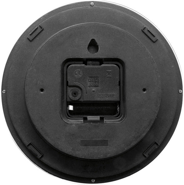 Nextime nx-7321wi wandklok nxt diameter 20cm kunststof wit, witte wijzerplaat