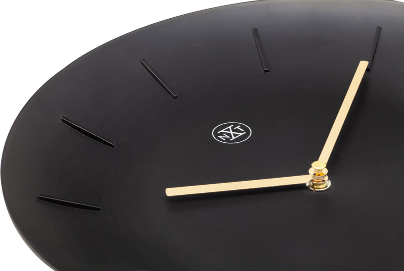 Nextime nx-7339zw wandklok nxt schaal ø 30 cm zwart