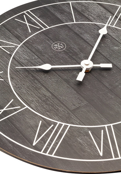 Nextime nx-7345zw wandklok nxt paul dia 40cm hout bruin